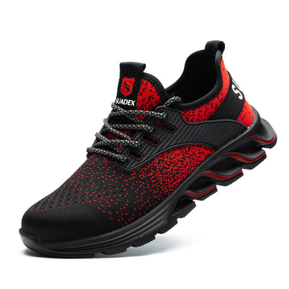 Unisex Work & Safety Shoes - Steel Toe Protection & Non-Slip Sole – Black option – view 6