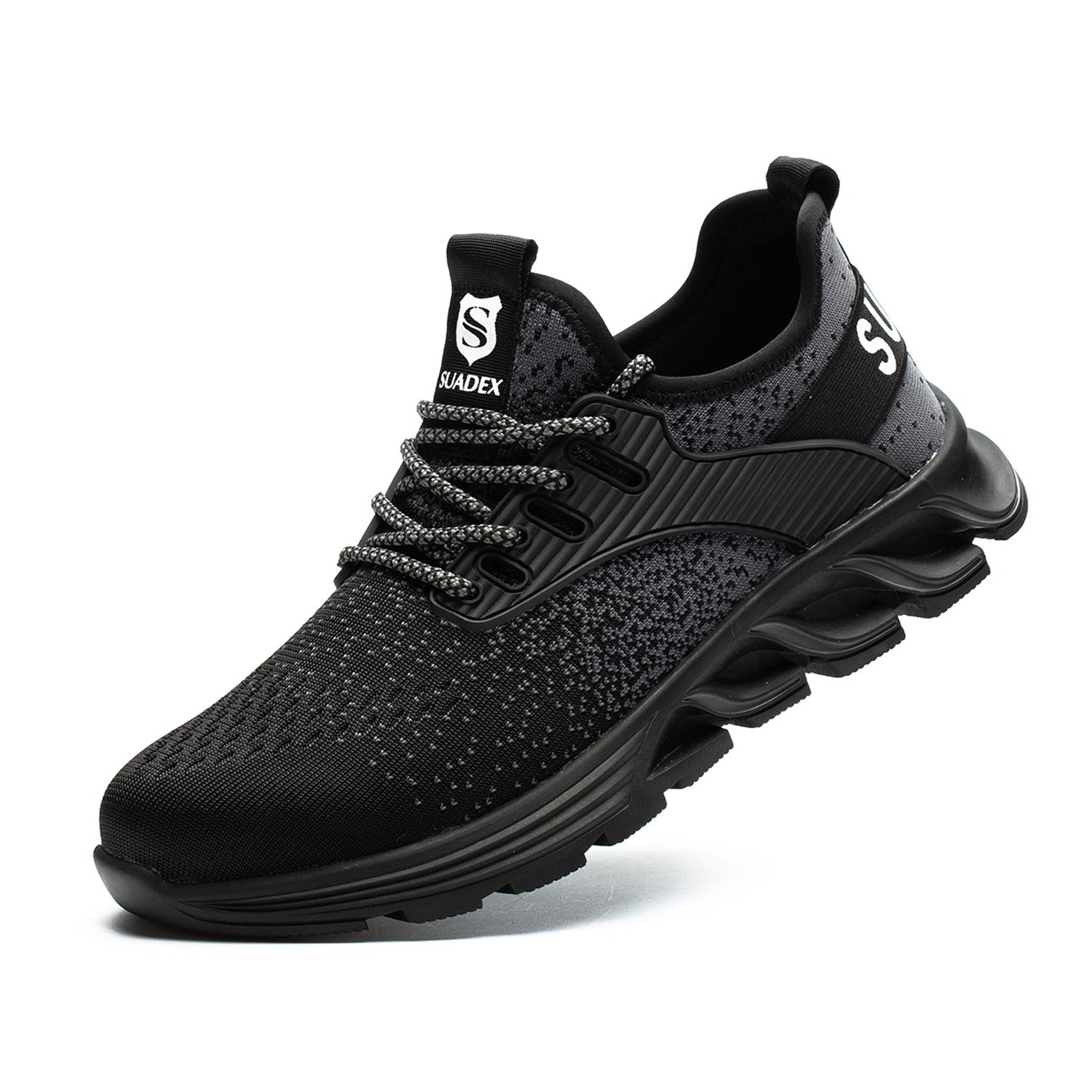 Unisex Work & Safety Shoes - Steel Toe Protection & Non-Slip Sole – Black option – view 8