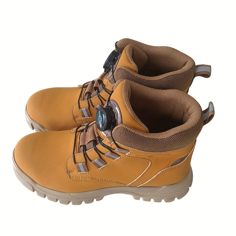Unisex Work & Safety Shoes - Steel Toe Protection & Puncture Resistant – Black / Dark Gray – view 8