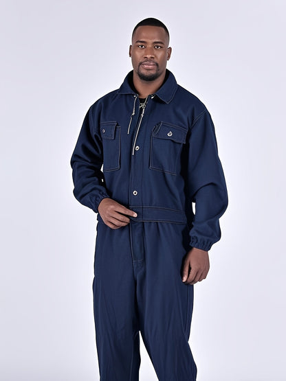 Unisex Work Coveralls - Multi-Pocket Utility Design – main product image