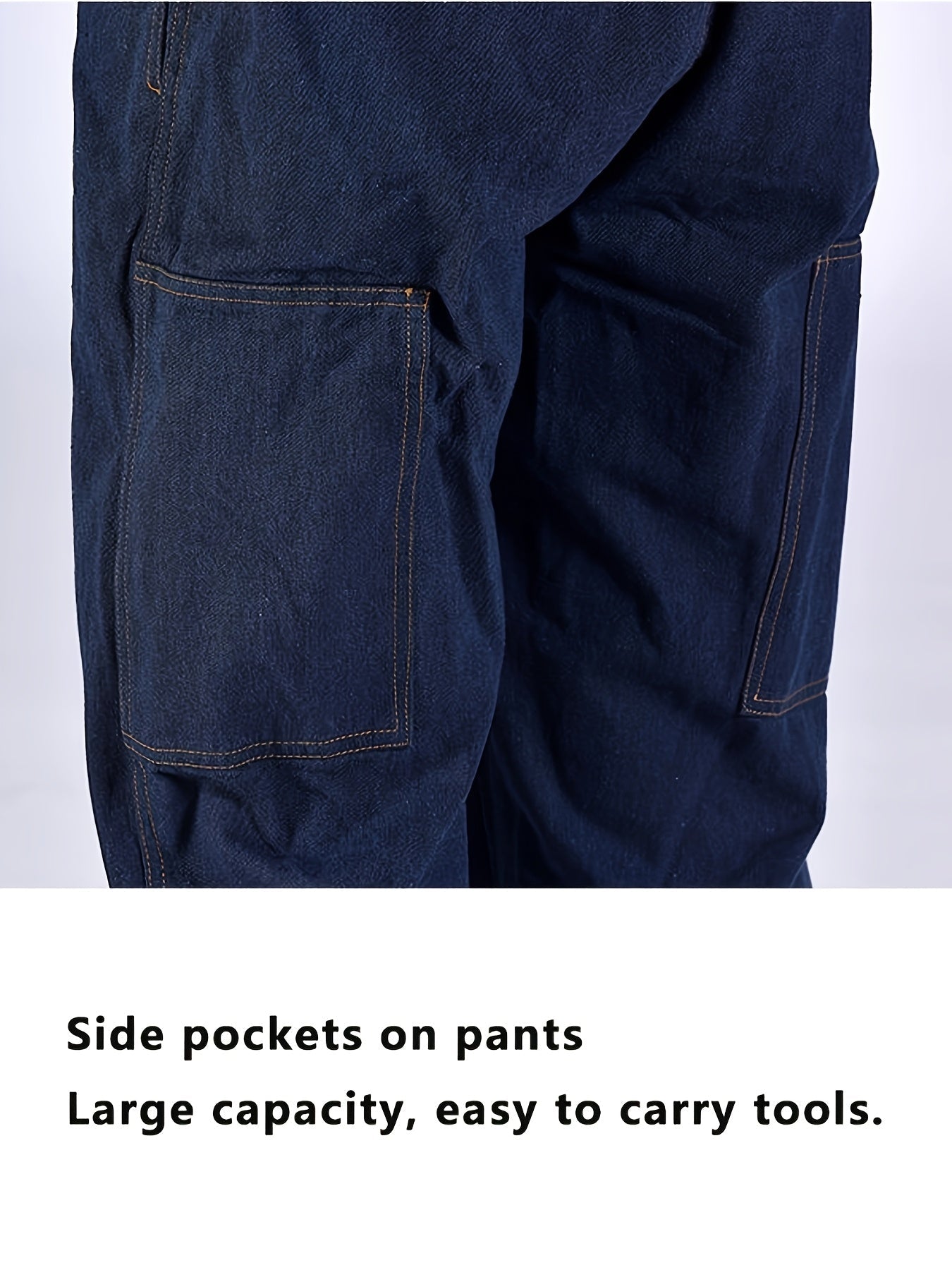 Unisex Work Coveralls - Multi-Pocket Utility Design – view 5