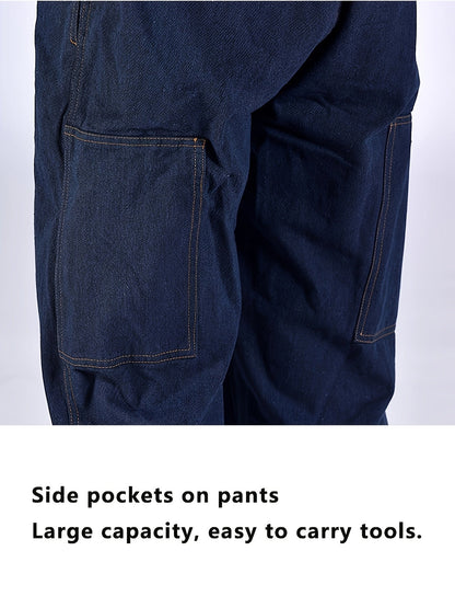 Unisex Work Coveralls - Multi-Pocket Utility Design – view 5