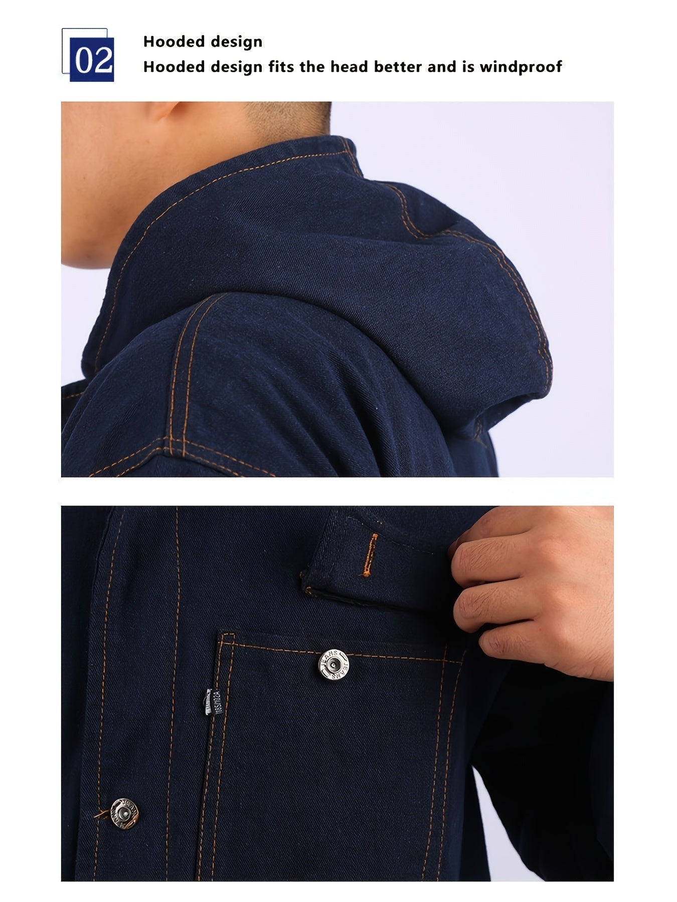 Unisex Work Coveralls - Multi-Pocket Utility Design – view 7