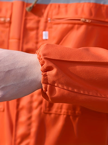 Unisex Work Coveralls - Multi-Zipper Pocket Design – view 18