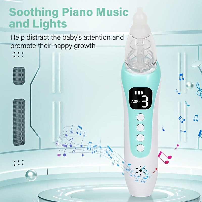 USB Rechargeable Nasal Aspirator - 3 Suction Levels and 3 Nozzles – view 3
