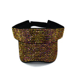black golden rhinestone