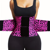 Rose Red Leopard Print