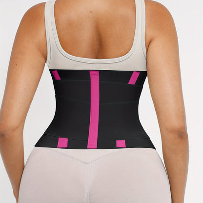 Waist Trainer Belt Waist Cincher Trimmer Ab Belt Tummy Control Body Shaper with – view 12