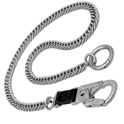 Wallet Chains & Pocket Chains - Chain Men Hip Hop Chain 25'' Dual-Button Lock Security Stainless Steel & - product detail