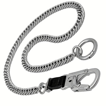 Wallet Chains & Pocket Chains - Chain Men Hip Hop Chain 25'' Dual-Button Lock Security Stainless Steel & - product detail