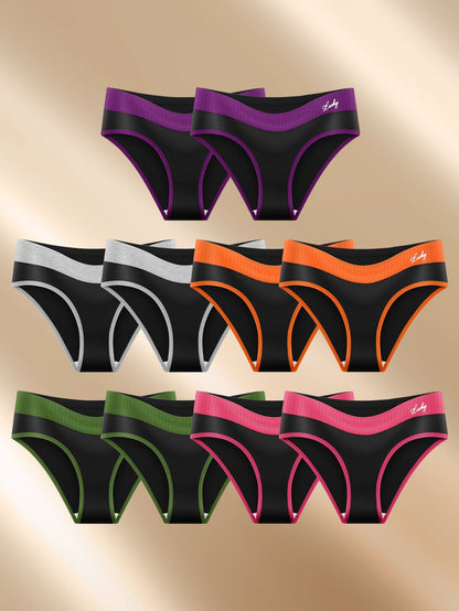Women’s 10-Pack Briefs - Breathable Daily Comfort – Sizes S–XXL – view 5