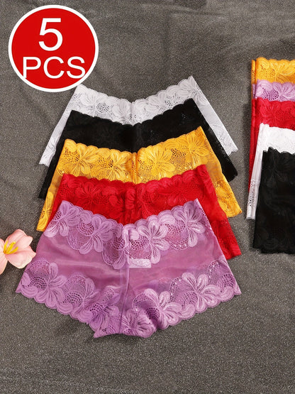 Women’s 10-Pack Briefs - Lace Detail Comfort – 10-Variant Selection – main product image