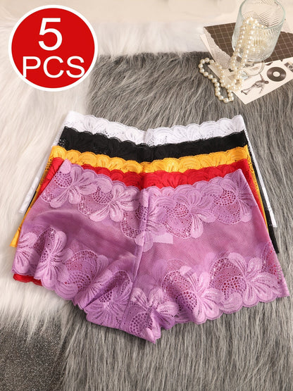 Women’s 10-Pack Briefs - Lace Detail Comfort – 10-Variant Selection – view 9