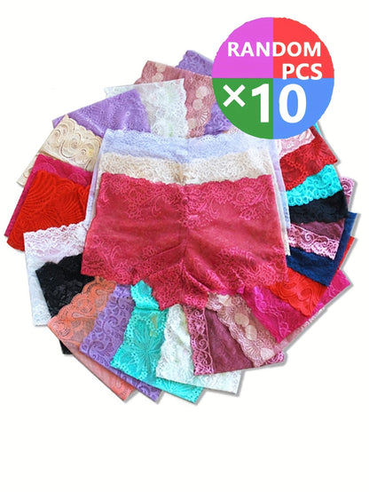 Women's 10-Pack Briefs - Lace Everyday Comfort – view 4