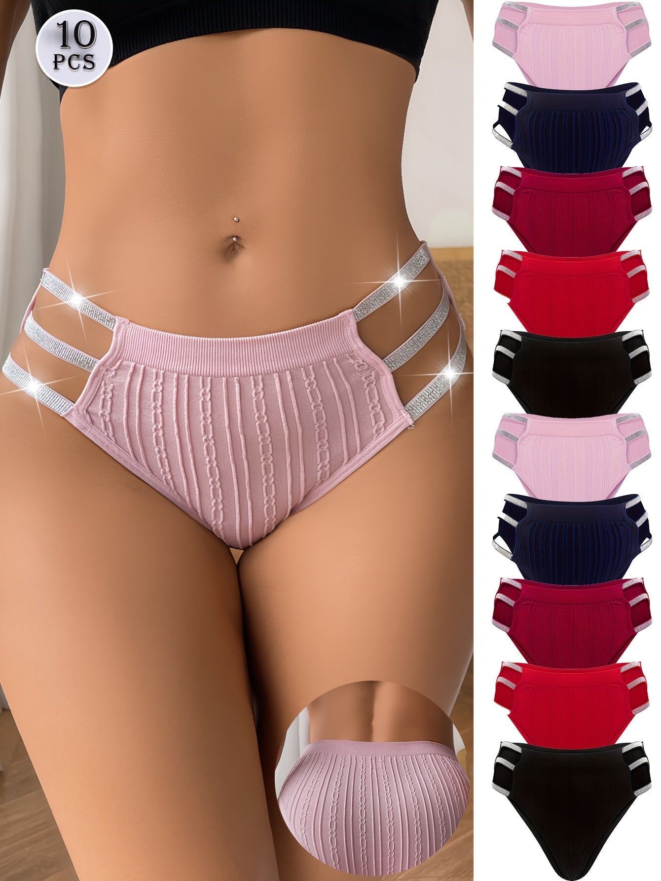 Women's 10-Pack Briefs - Soft Daily Comfort – view 8