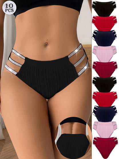 Women's 10-Pack Briefs - Soft Daily Comfort – view 11