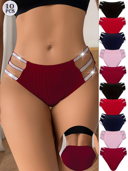 Women's 10-Pack Briefs - Soft Daily Comfort – view 12