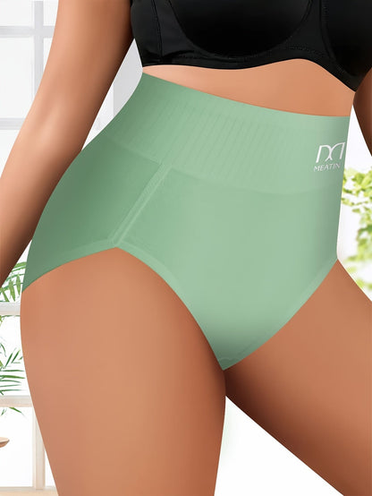 Women's 10-Pack High-Waist Briefs - Striped Everyday Comfort – view 7