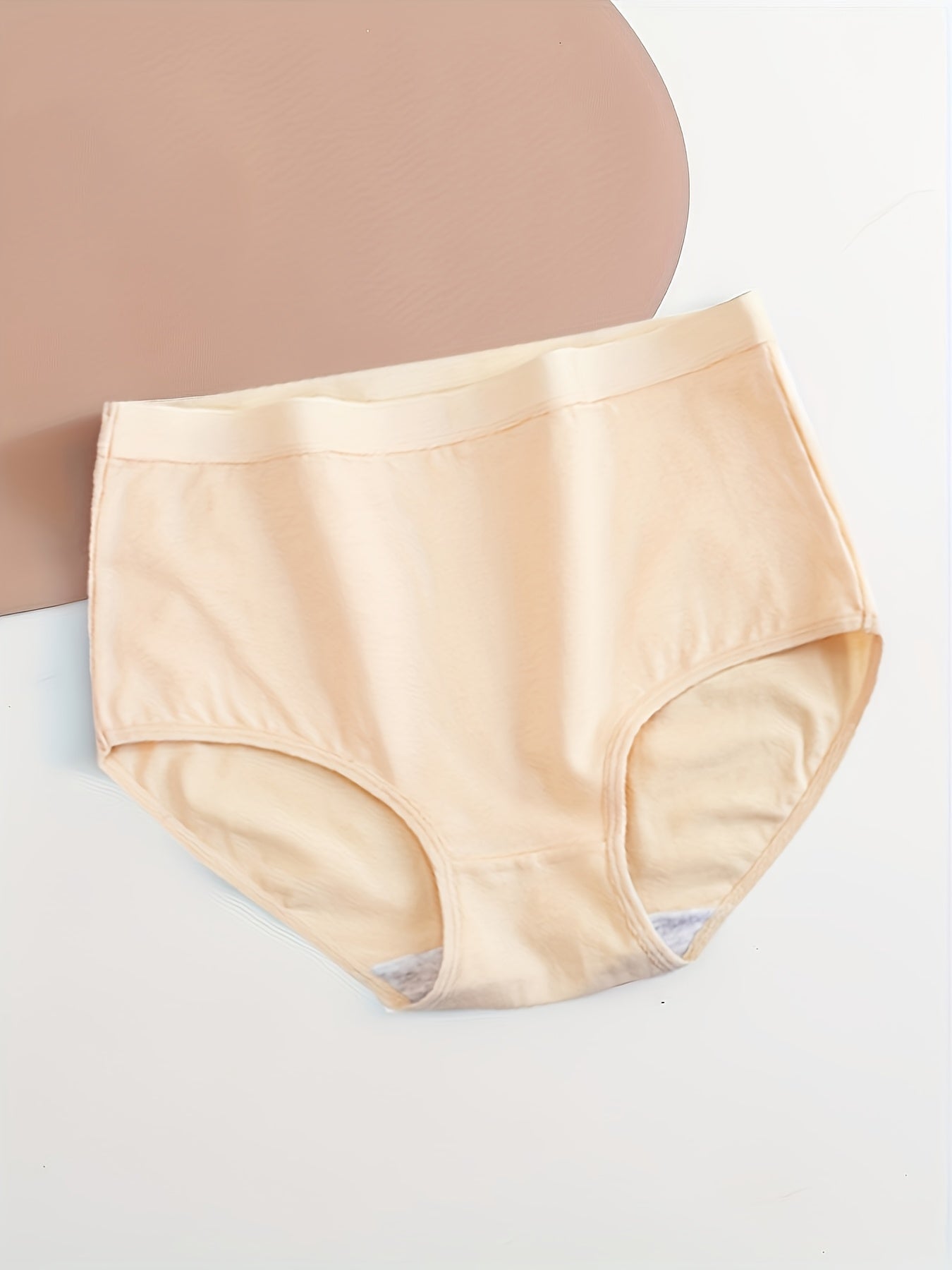 Women's 10-Pack High-Waist Seamless Briefs - Solid Color Daily Comfort – view 4