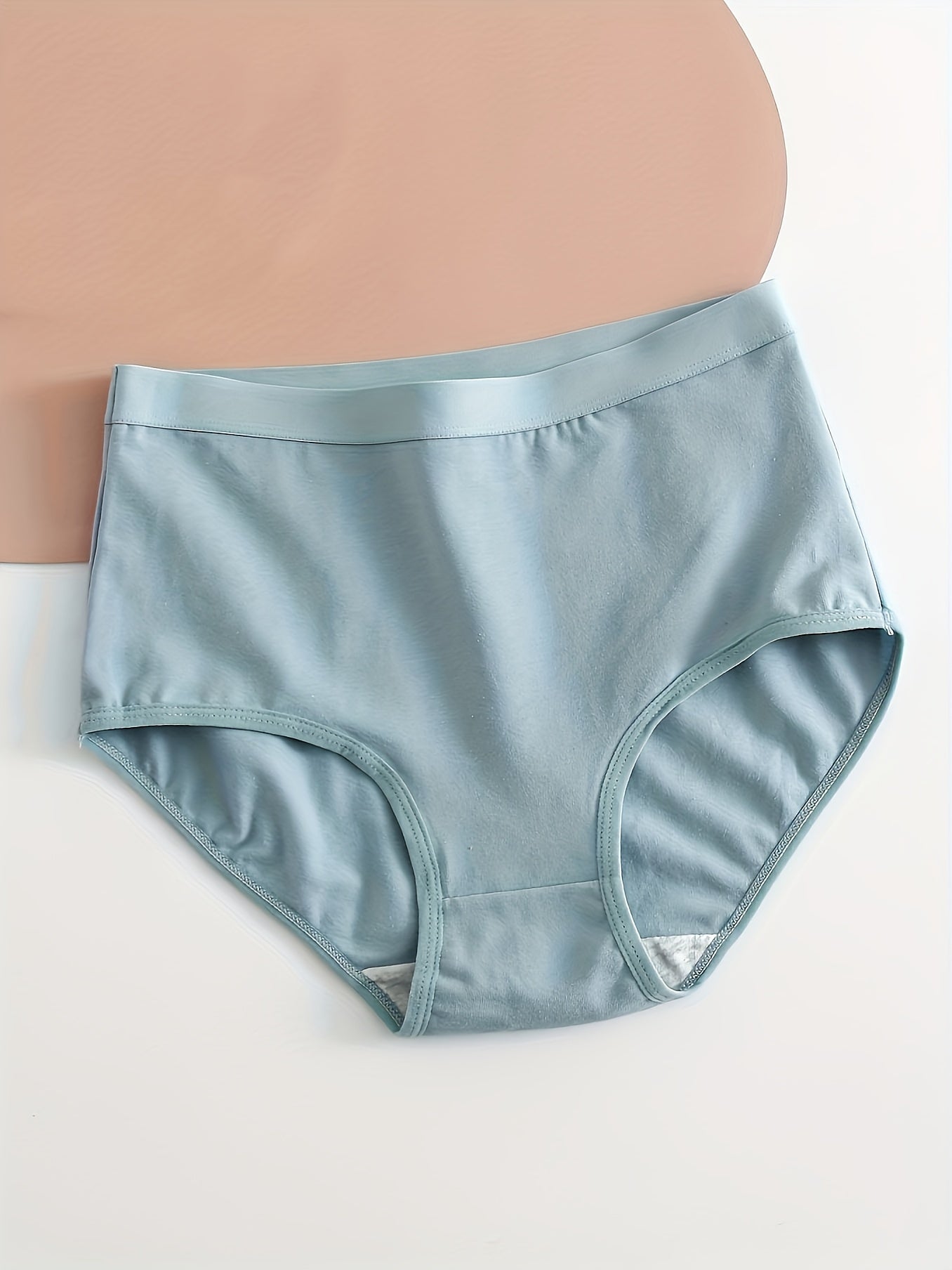 Women's 10-Pack High-Waist Seamless Briefs - Solid Color Daily Comfort – view 5