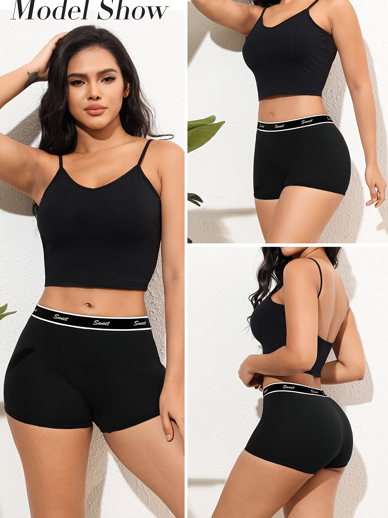 Women's 10-Pack Low-Rise Boyshorts - Colorblock Everyday Comfort – view 2