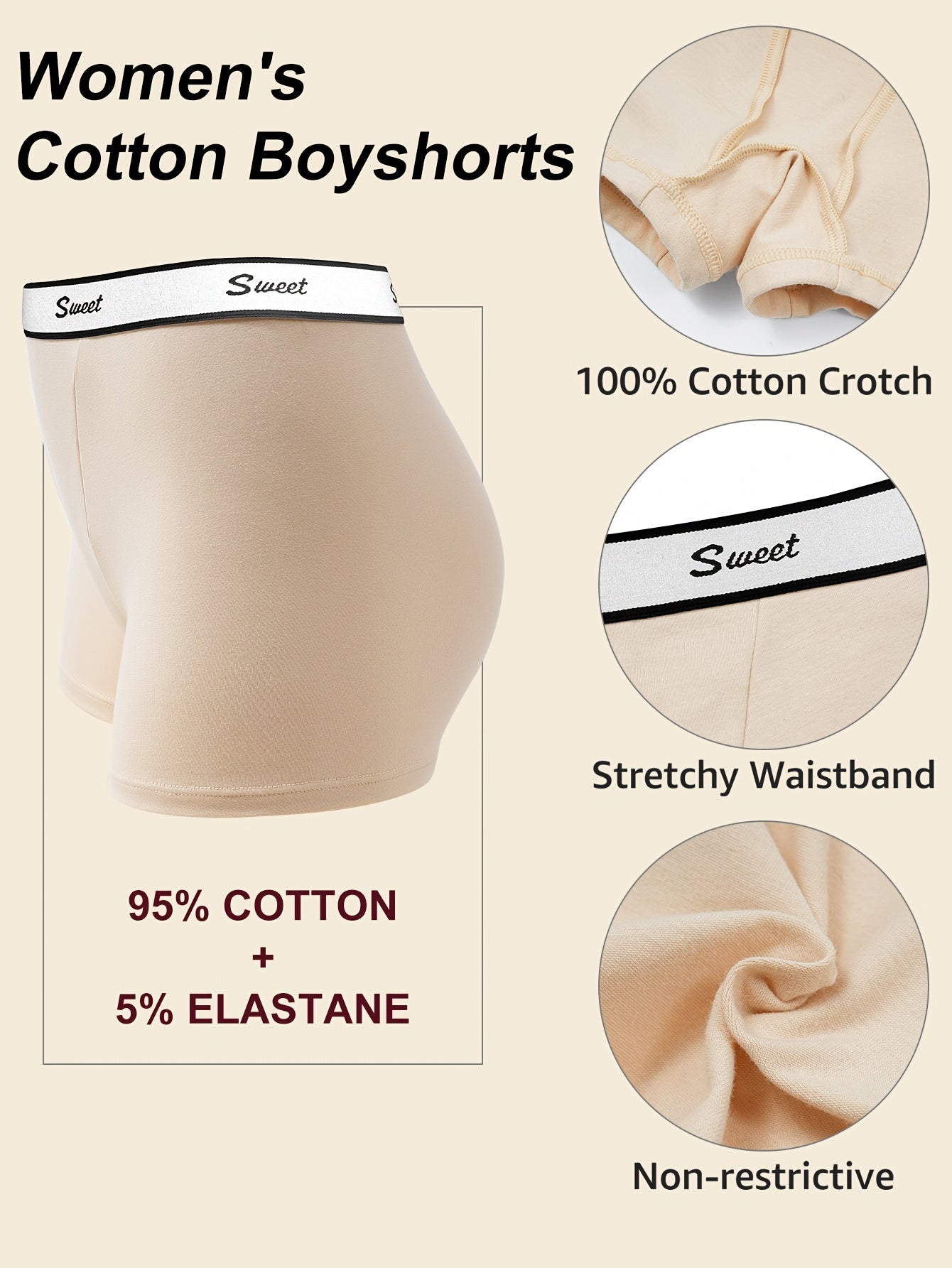 Women's 10-Pack Low-Rise Boyshorts - Colorblock Everyday Comfort – view 8