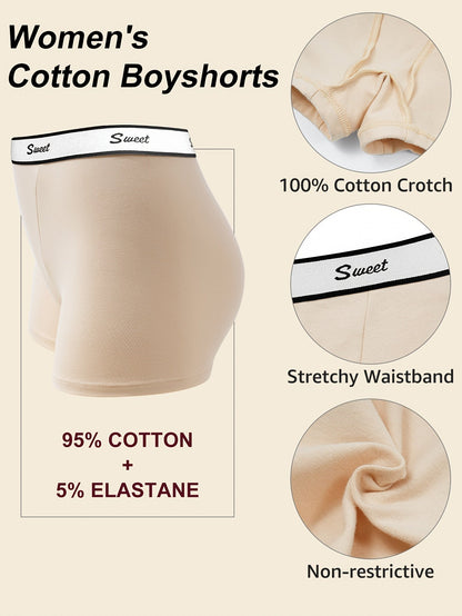 Women's 10-Pack Low-Rise Boyshorts - Colorblock Everyday Comfort – view 8