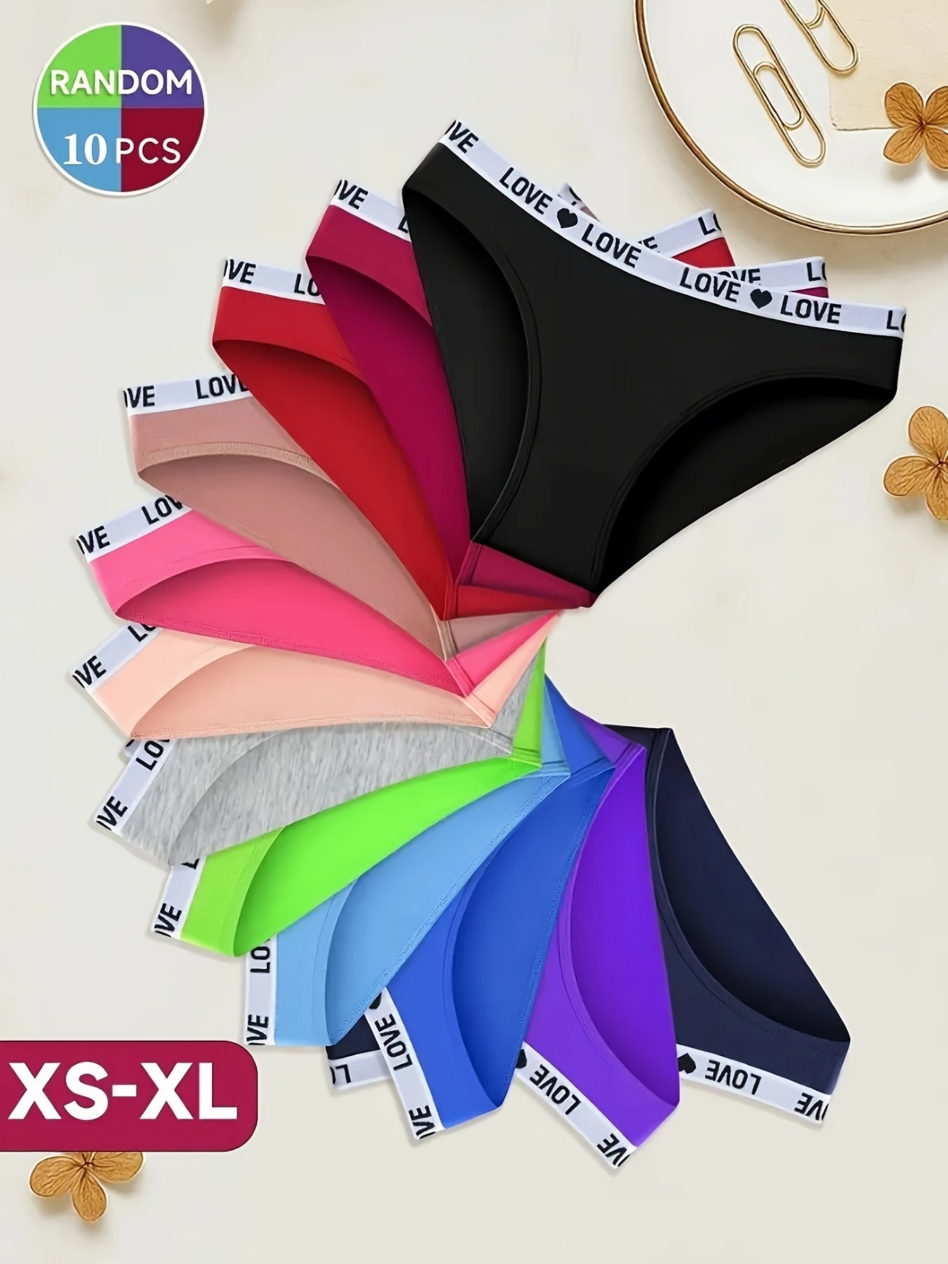 Women's 10-Pack Low-Rise Seamless Thongs - Soft Daily Comfort – view 8