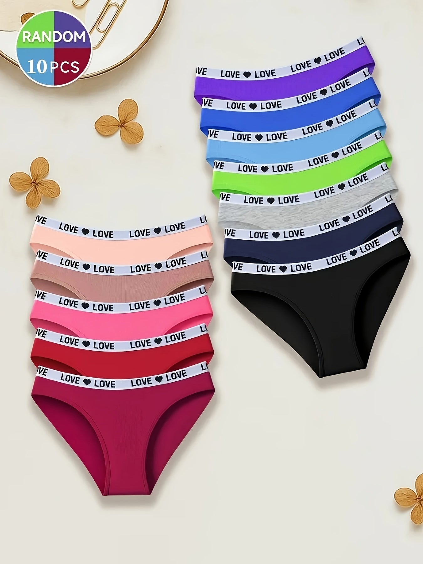 Women's 10-Pack Low-Rise Seamless Thongs - Soft Daily Comfort – view 9