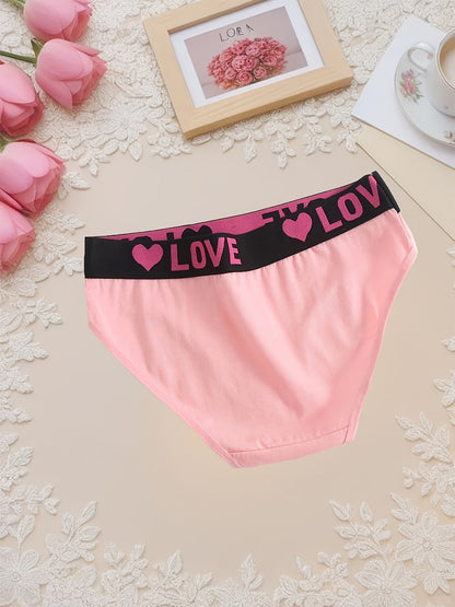 Women's 10-Pack Mid-Rise Seamless Briefs - Heart Detail Daily Comfort – view 5