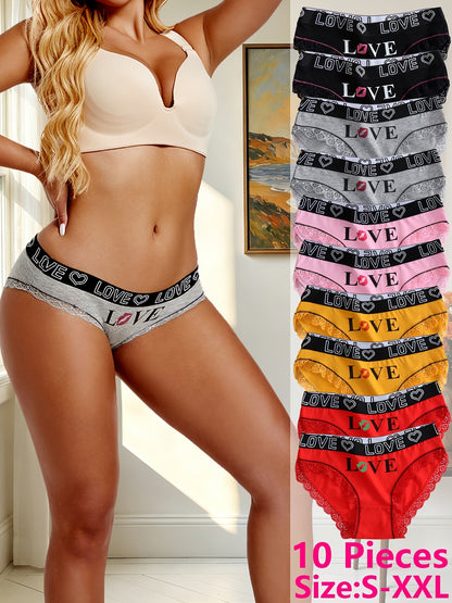 Women’s 10-Pack Seamless Briefs - Smooth No-Show Fit – main product image