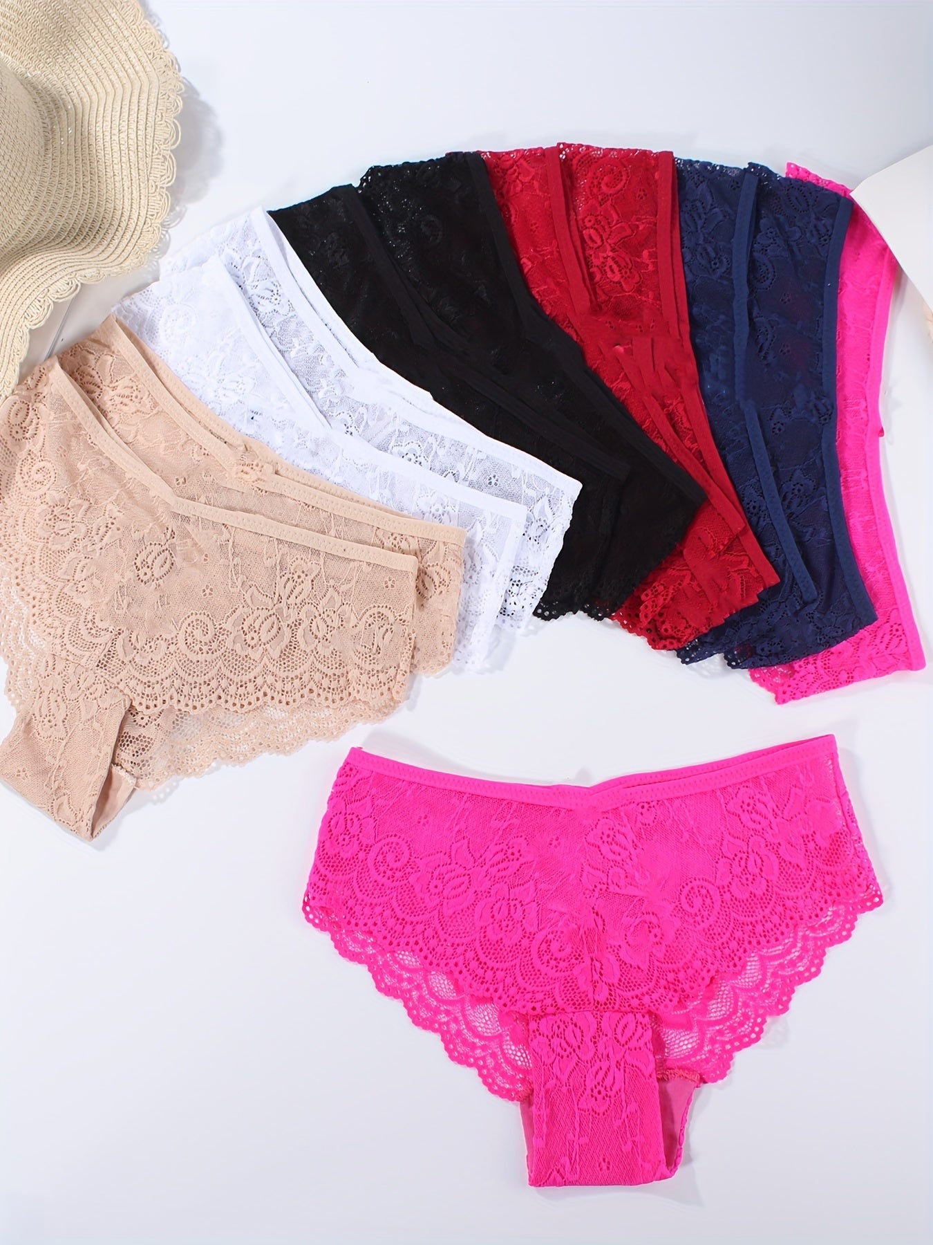Women’s 12-Pack Briefs - Lace Detail Comfort – view 4