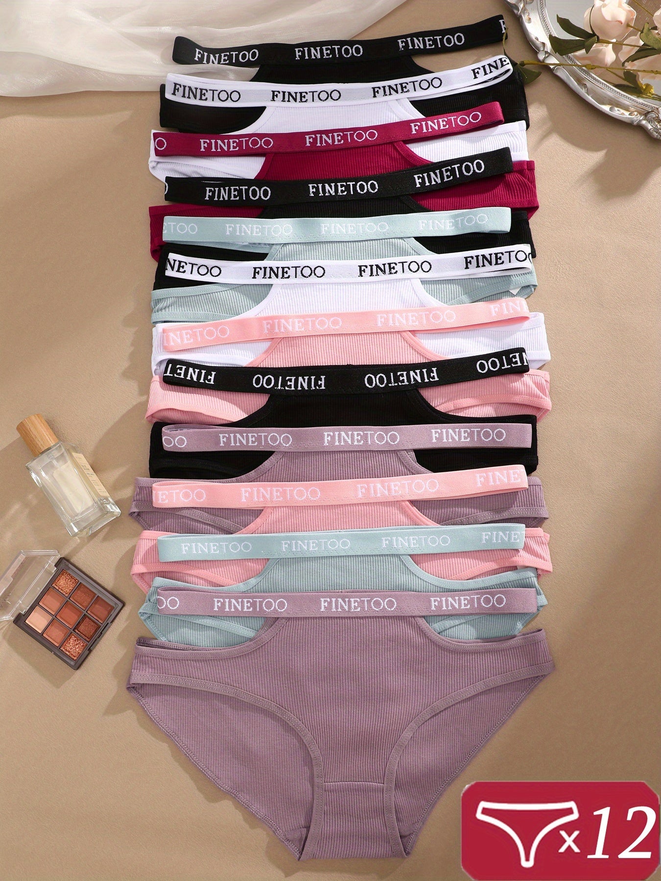 Women's 12-Pack Low-Rise Briefs - Soft Everyday Comfort – view 2