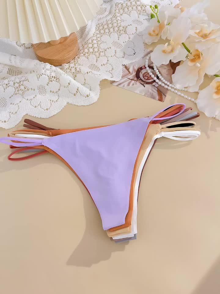 Women's 15-Pack Seamless Thongs - Smooth No-Show Fit – view 3