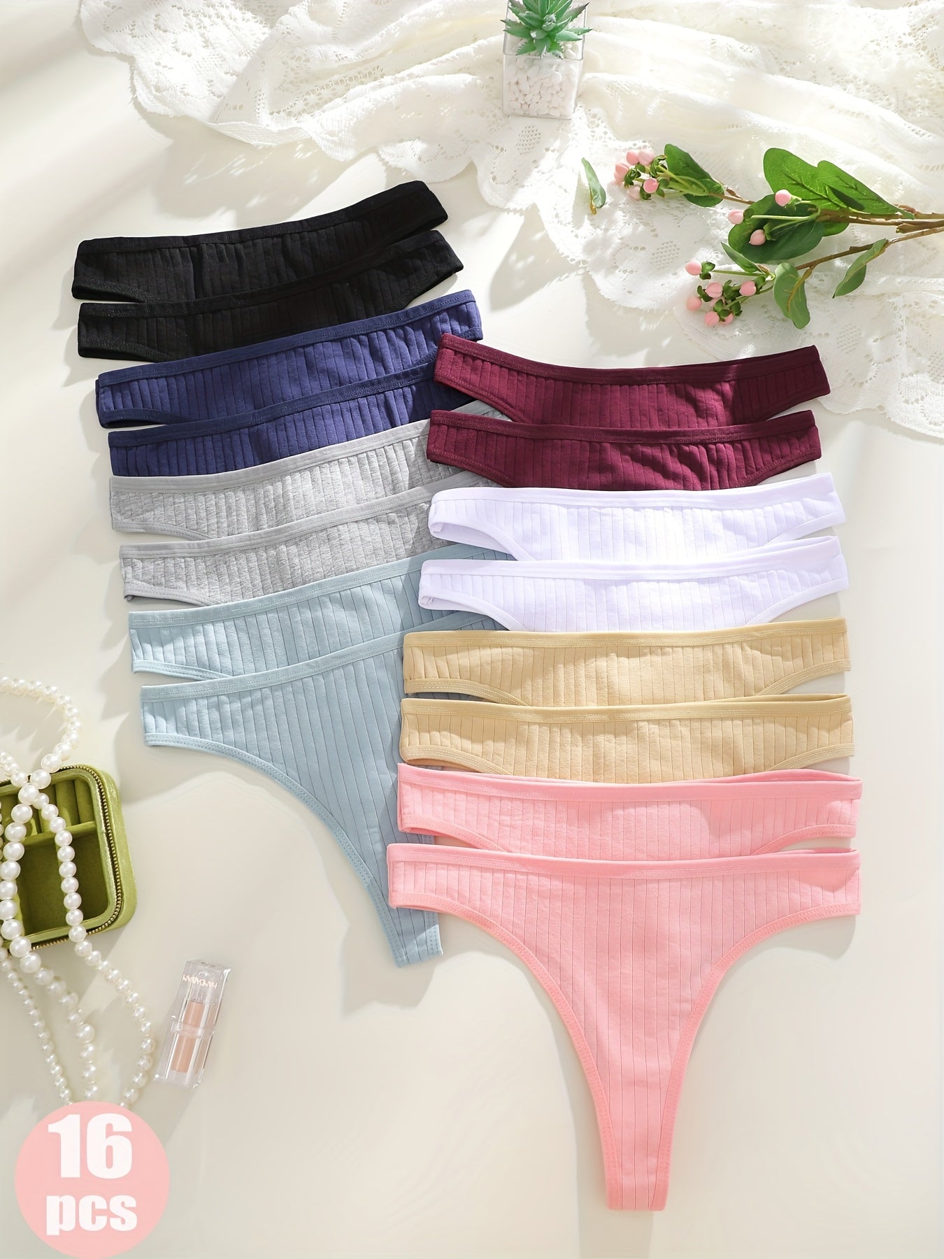 Women’s 16-Pack Briefs - Breathable Daily Comfort – Sizes S–XL – view 3