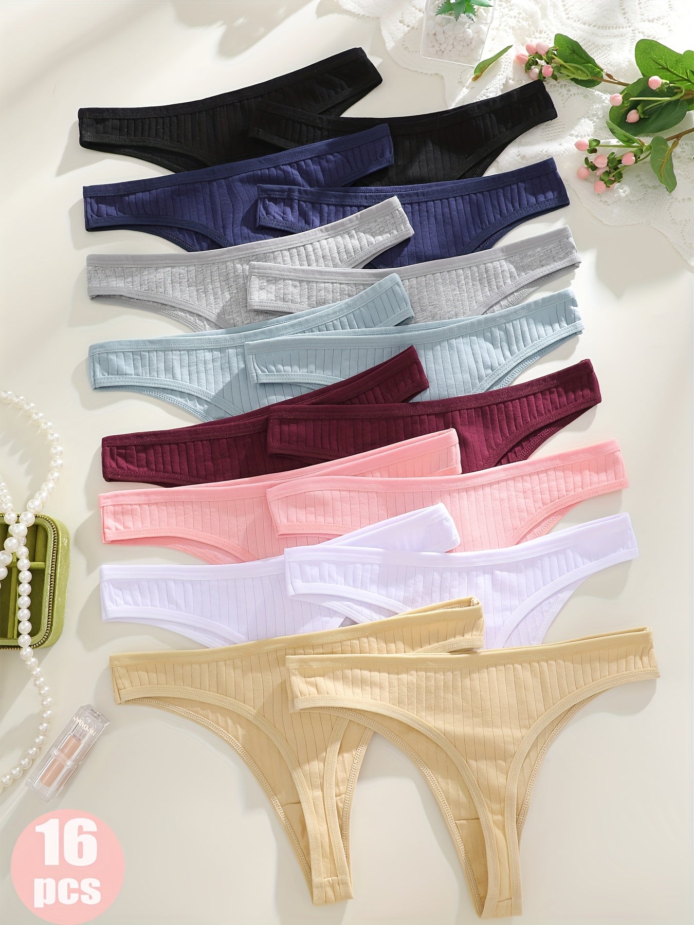 Women’s 16-Pack Briefs - Breathable Daily Comfort – Sizes S–XL – view 6