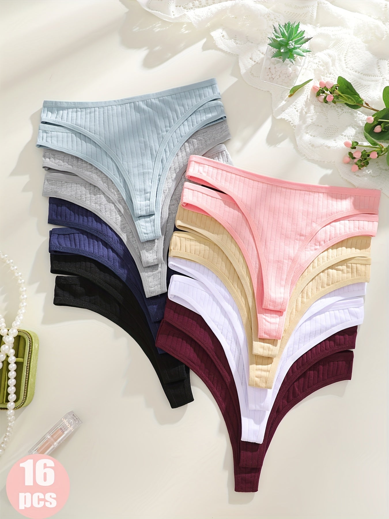 Women’s 16-Pack Briefs - Breathable Daily Comfort – Sizes S–XL – view 7