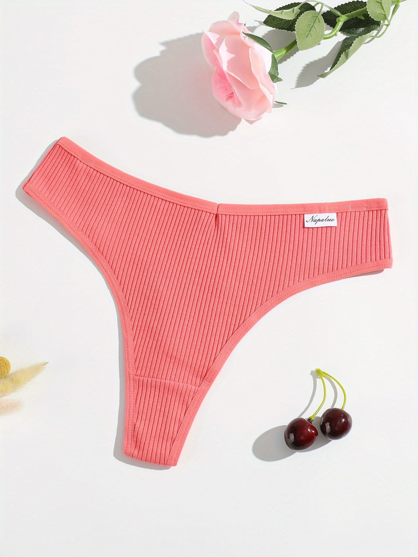 Women's 16-Pack Thongs - Solid Color Everyday Comfort – view 3