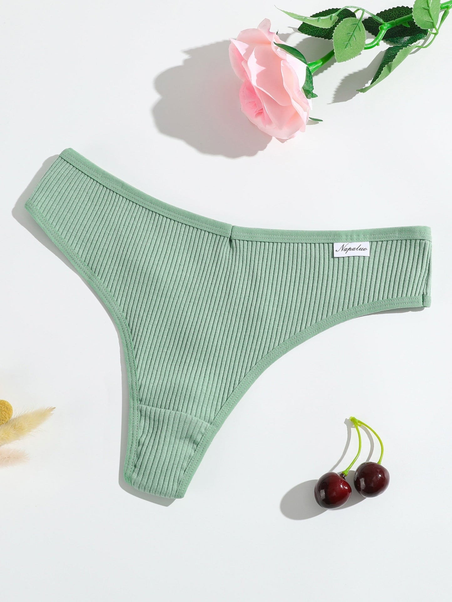Women's 16-Pack Thongs - Solid Color Everyday Comfort – view 4
