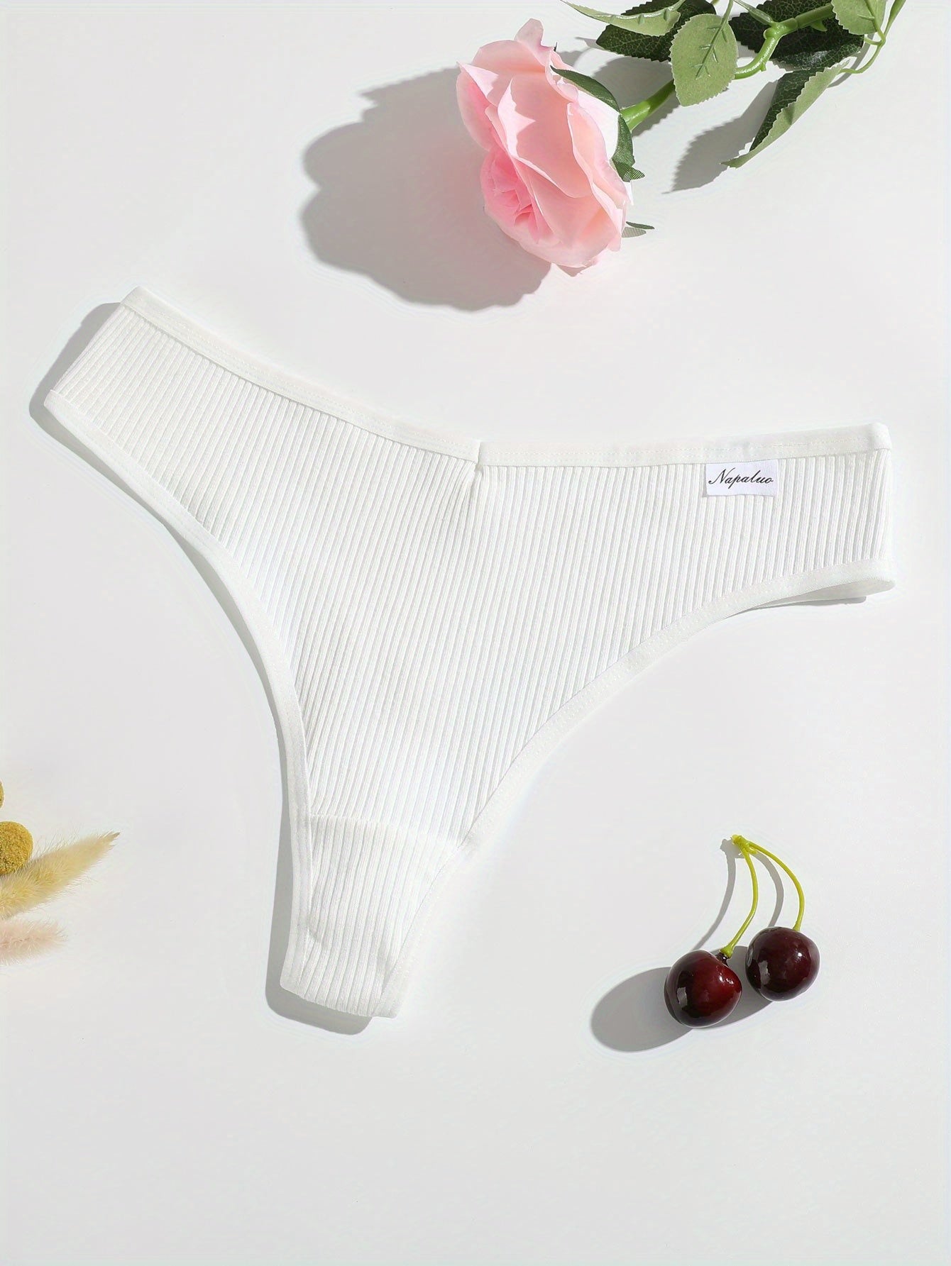 Women's 16-Pack Thongs - Solid Color Everyday Comfort – view 5