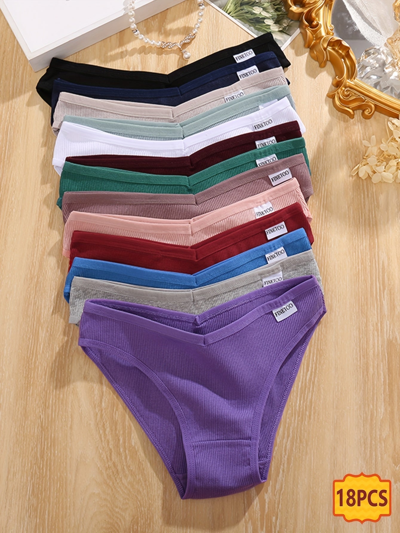 Women’s 18-Pack Briefs - Breathable Daily Comfort – view 3