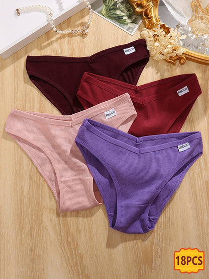 Women’s 18-Pack Briefs - Breathable Daily Comfort – view 9