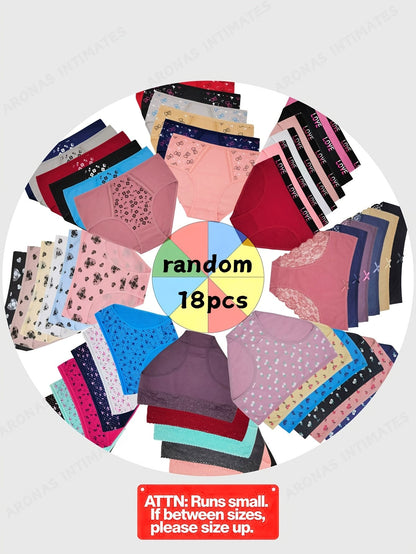 Women's 18-Pack Briefs - Lace Everyday Comfort detail view