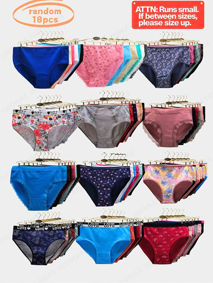 Women's 18-Pack Briefs - Lace Everyday Comfort detail view