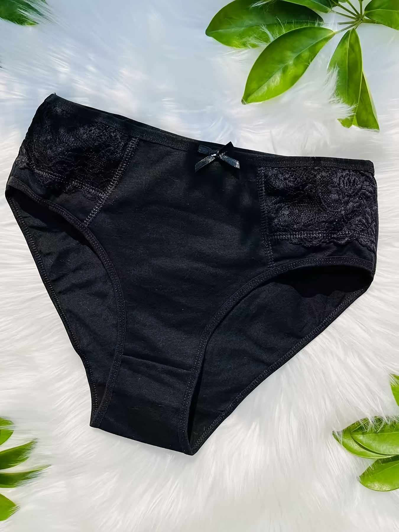 Women’s 18-Pack High-Waist Seamless Briefs - Lace Detail Comfort – view 2