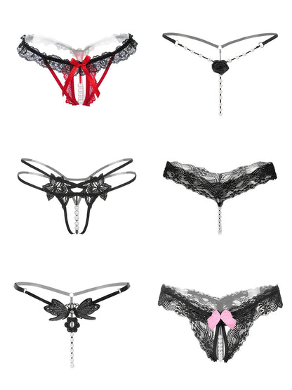Women's 18-Pack Thongs - Embroidered Everyday Comfort detail view