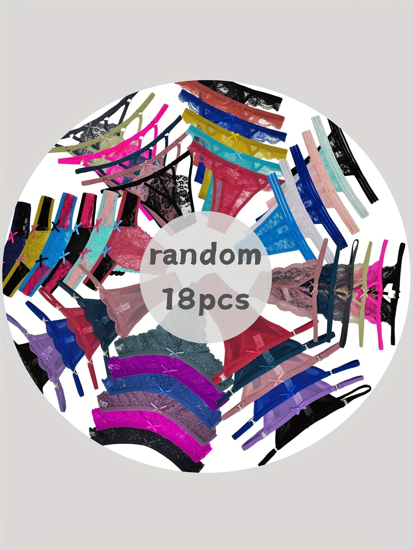 Women's 18-Pack Thongs - Lace Daily Comfort – view 2