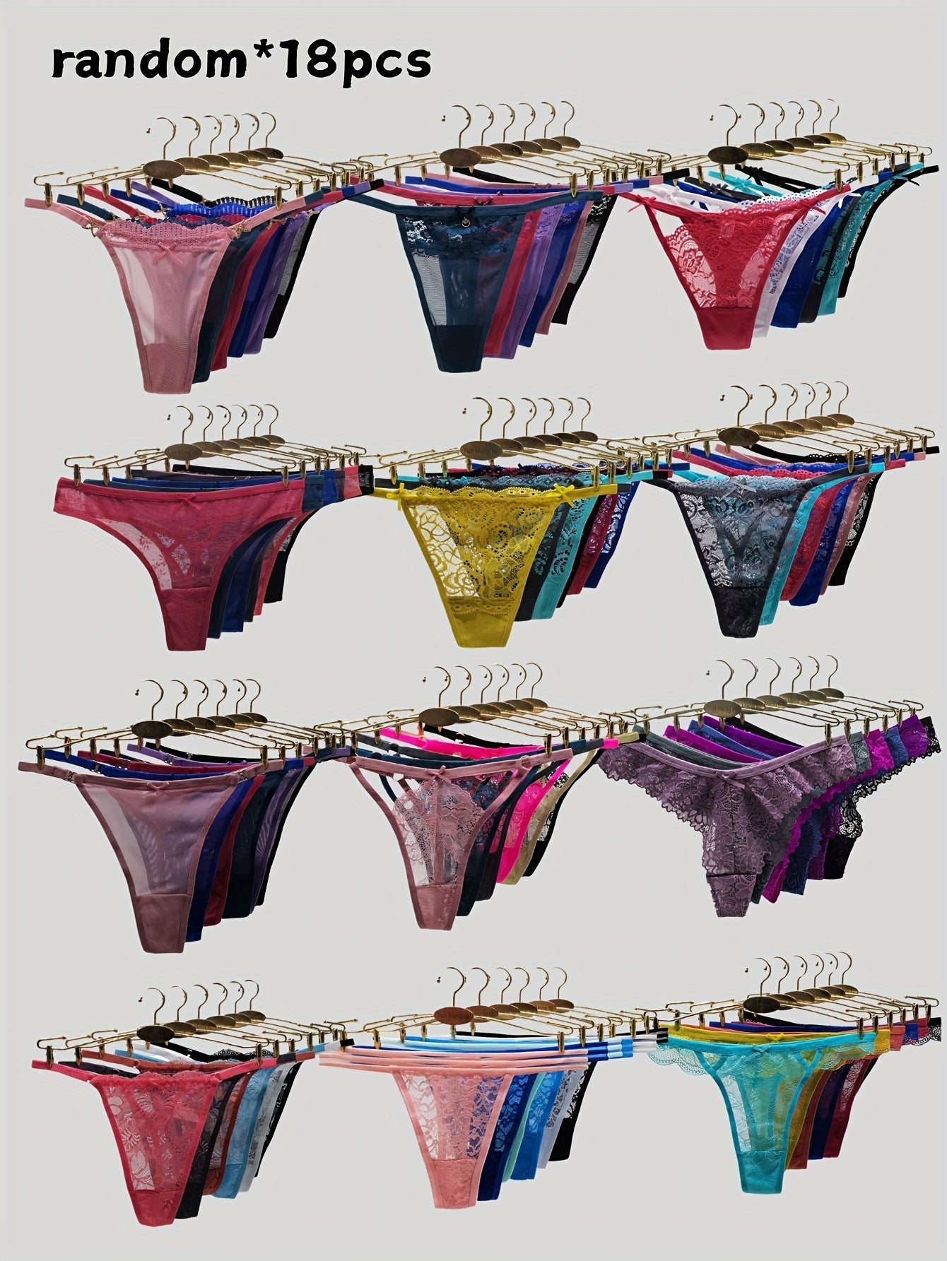 Women's 18-Pack Thongs - Lace Daily Comfort – view 3