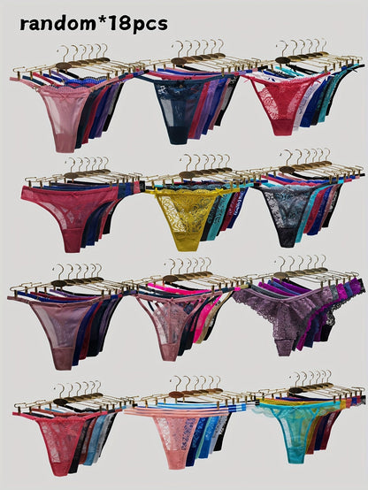 Women's 18-Pack Thongs - Lace Daily Comfort – view 3