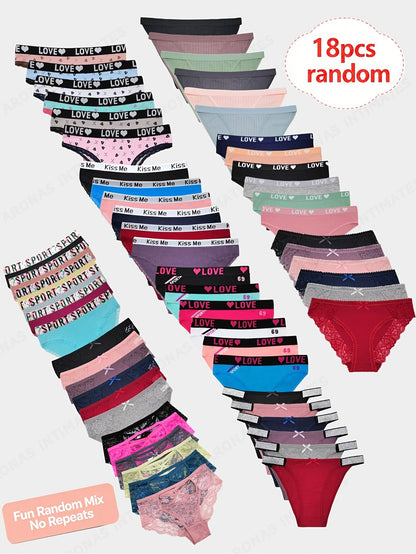 Women's 18-Pack Thongs - Lace Everyday Comfort – view 6